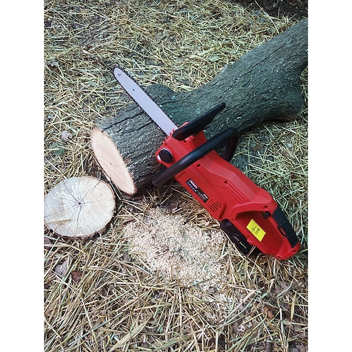 Sealey Cordless Chainsaw 20V SV20 Series 25cm Body Only CP20VCHS