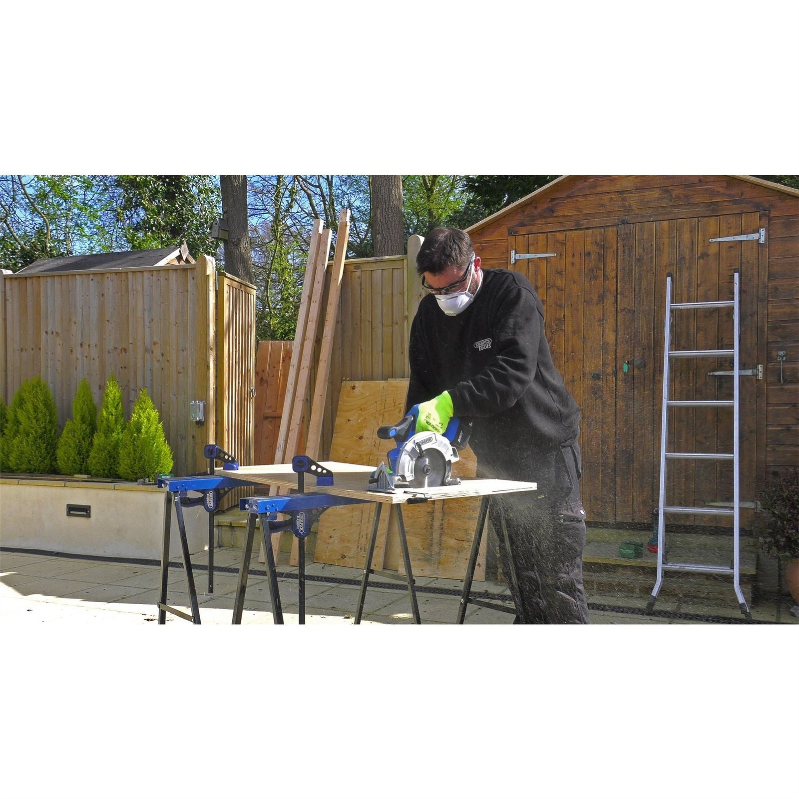 Draper D20 20V Brushless Circular Saw (Sold Bare) 55519