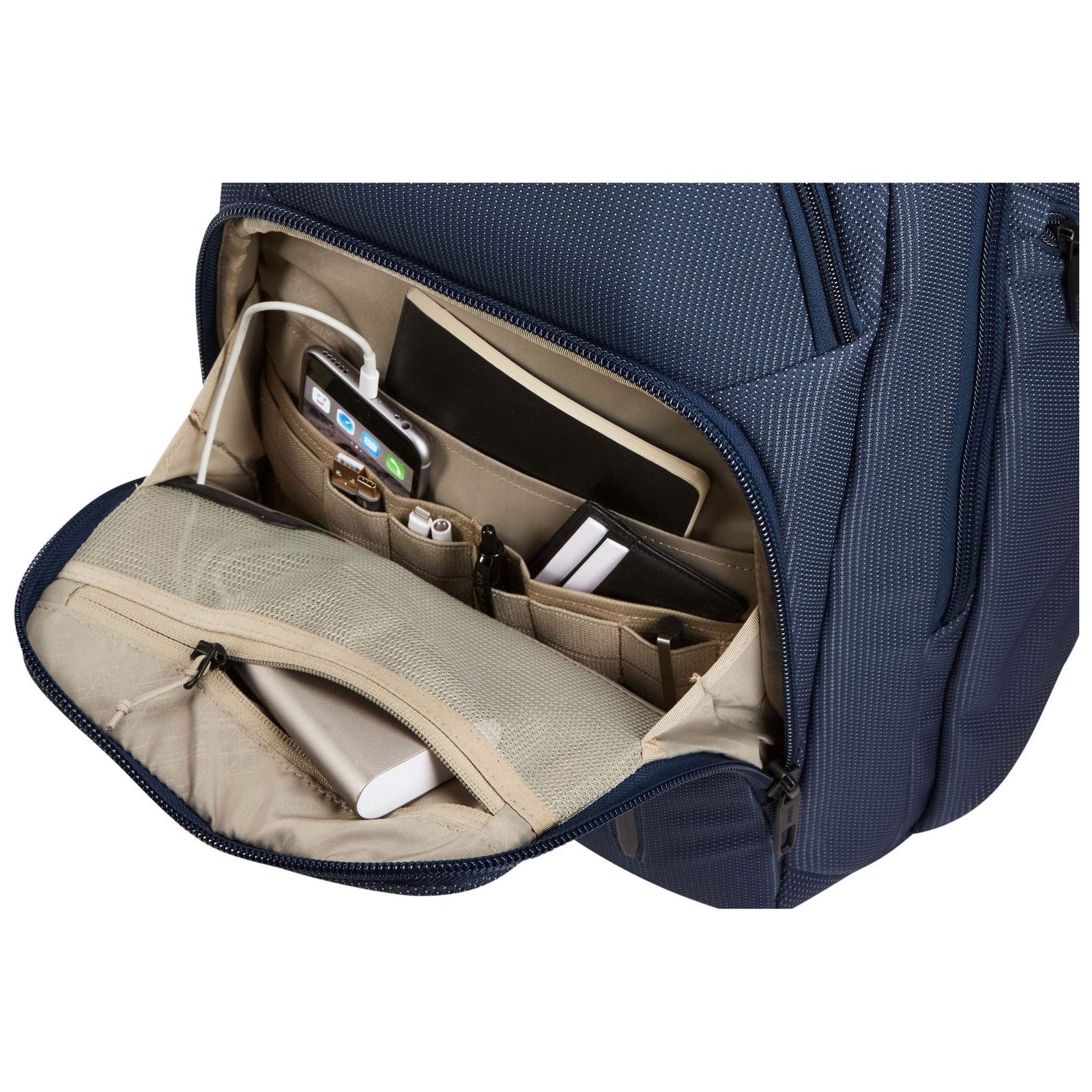 Thule Crossover 2 Laptop Rucksack 30L Dress Blue Laptop Backpack