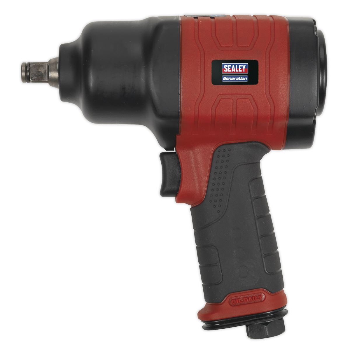 Sealey Composite Air Impact Wrench 1/2"Sq Drive Twin Hammer GSA6002