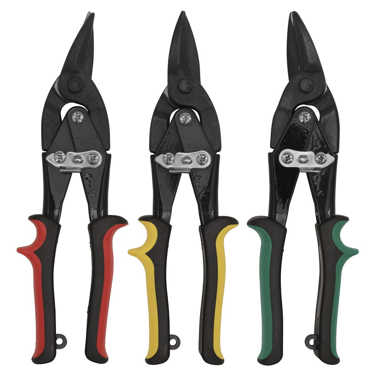 Sealey Aviation Tin Snips Set 3pc AK6907