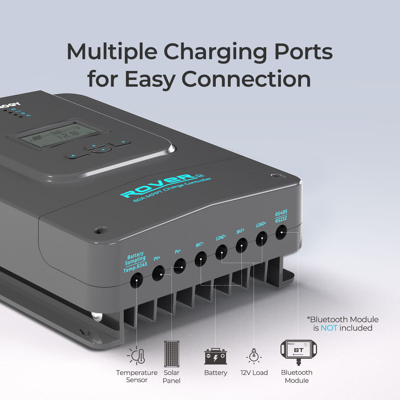 Renogy Rover 60 Amp MPPT Solar Charge Controller