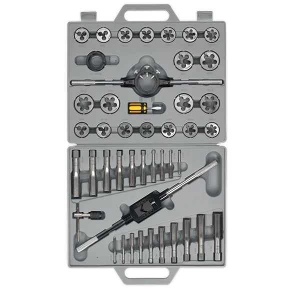 Sealey Tap & Die Set 45pc Split Dies Metric AK303