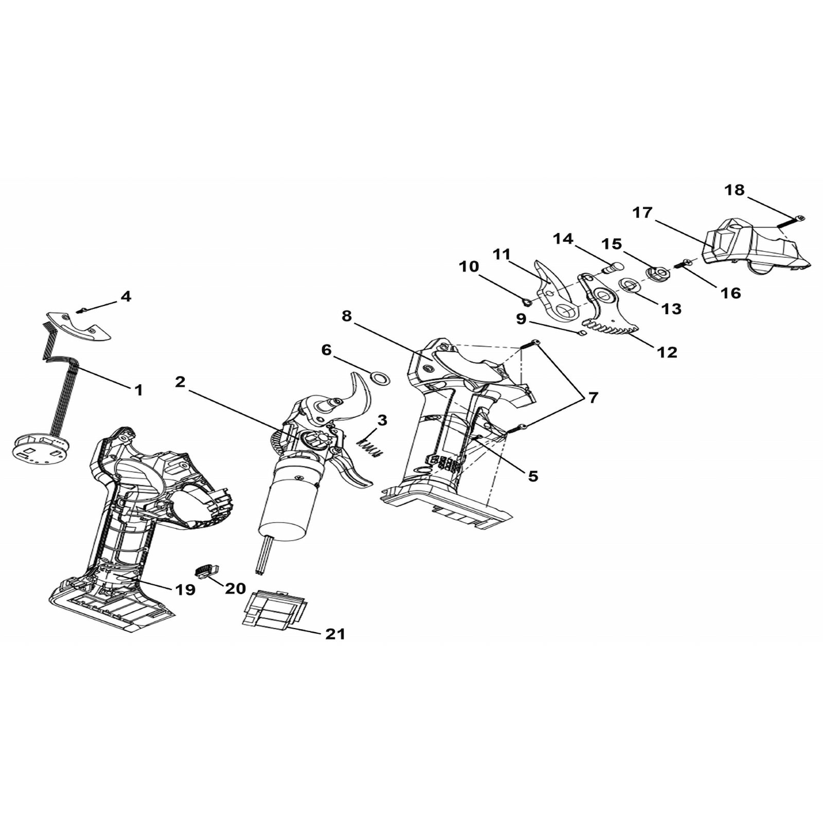 Sealey Push Button CP20VPS-20