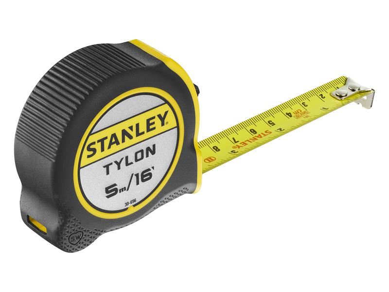 STANLEY Hand Tools Tylon Pocket Tape 5m/16ft (Width 19mm) Loose
