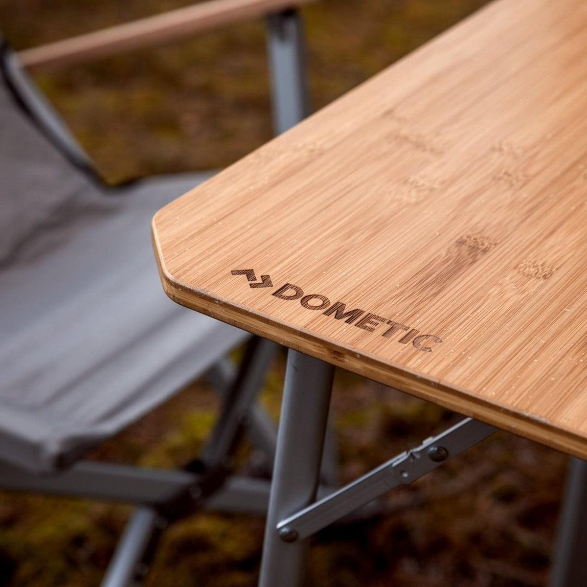 Dometic Go Compact Camp Table Bamboo Table