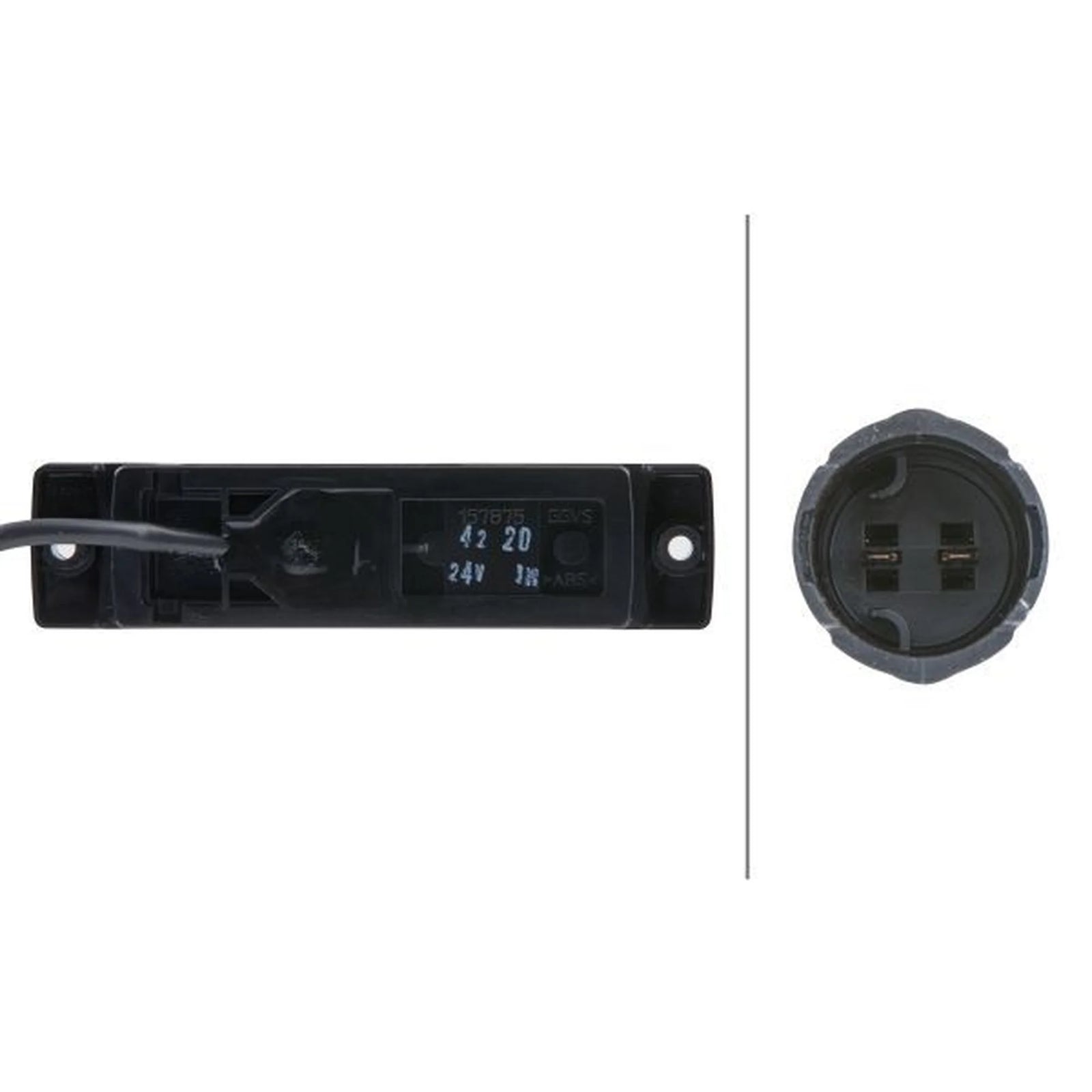 Hella Side Marker Light Wide High 2PS 008 645-301