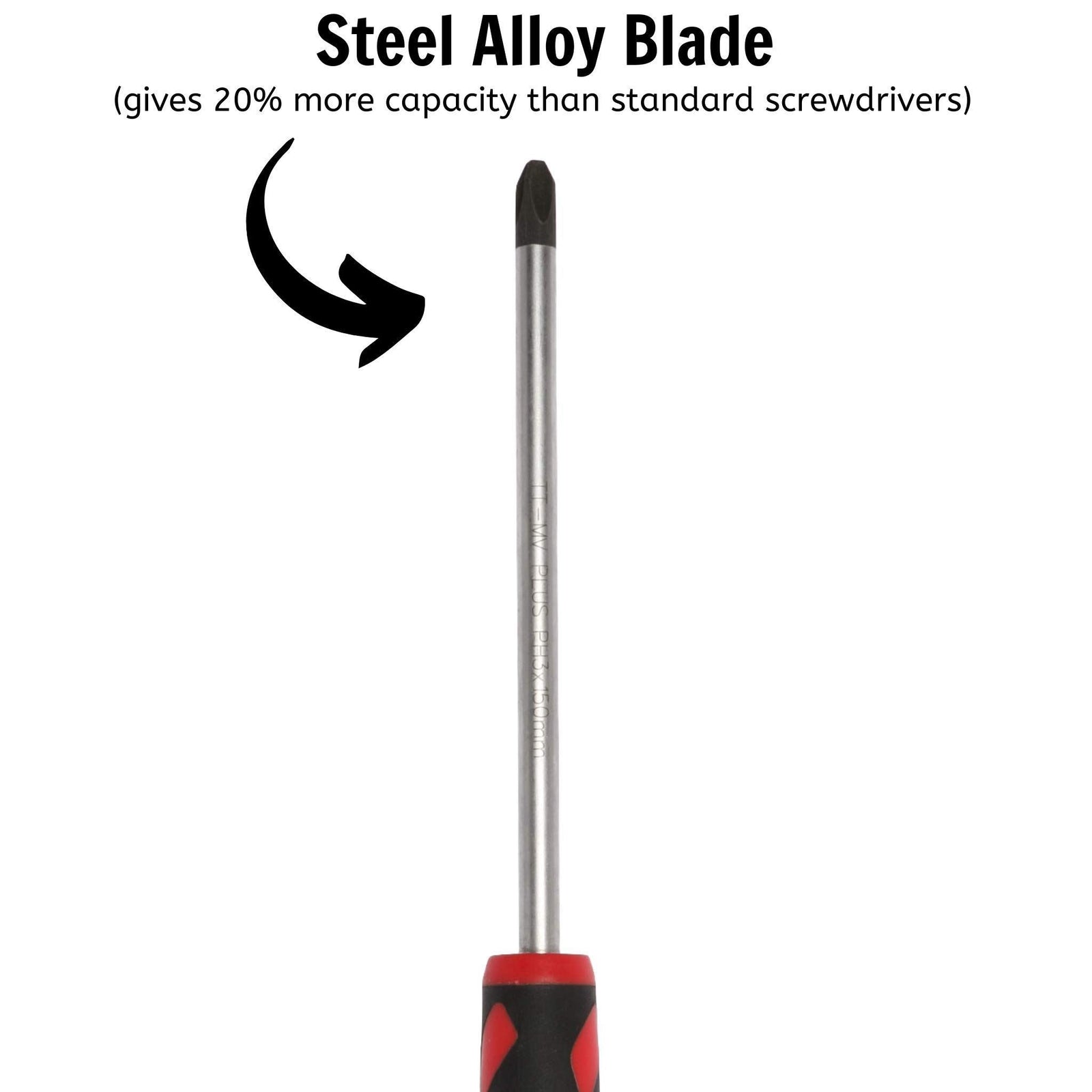 Teng Tools PH Screwdriver PH3 x 150mm XL