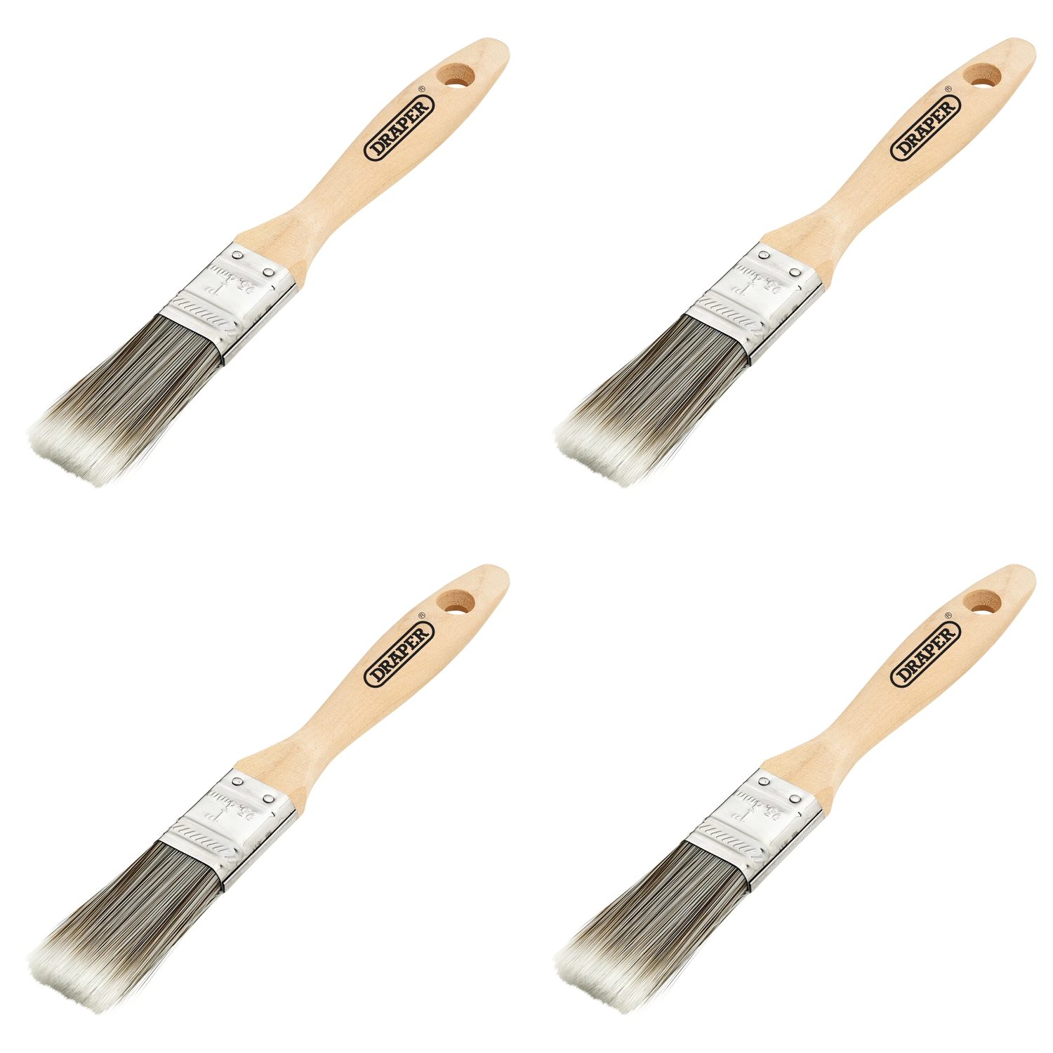 Draper Paint Brush with Wood handle 1-3"