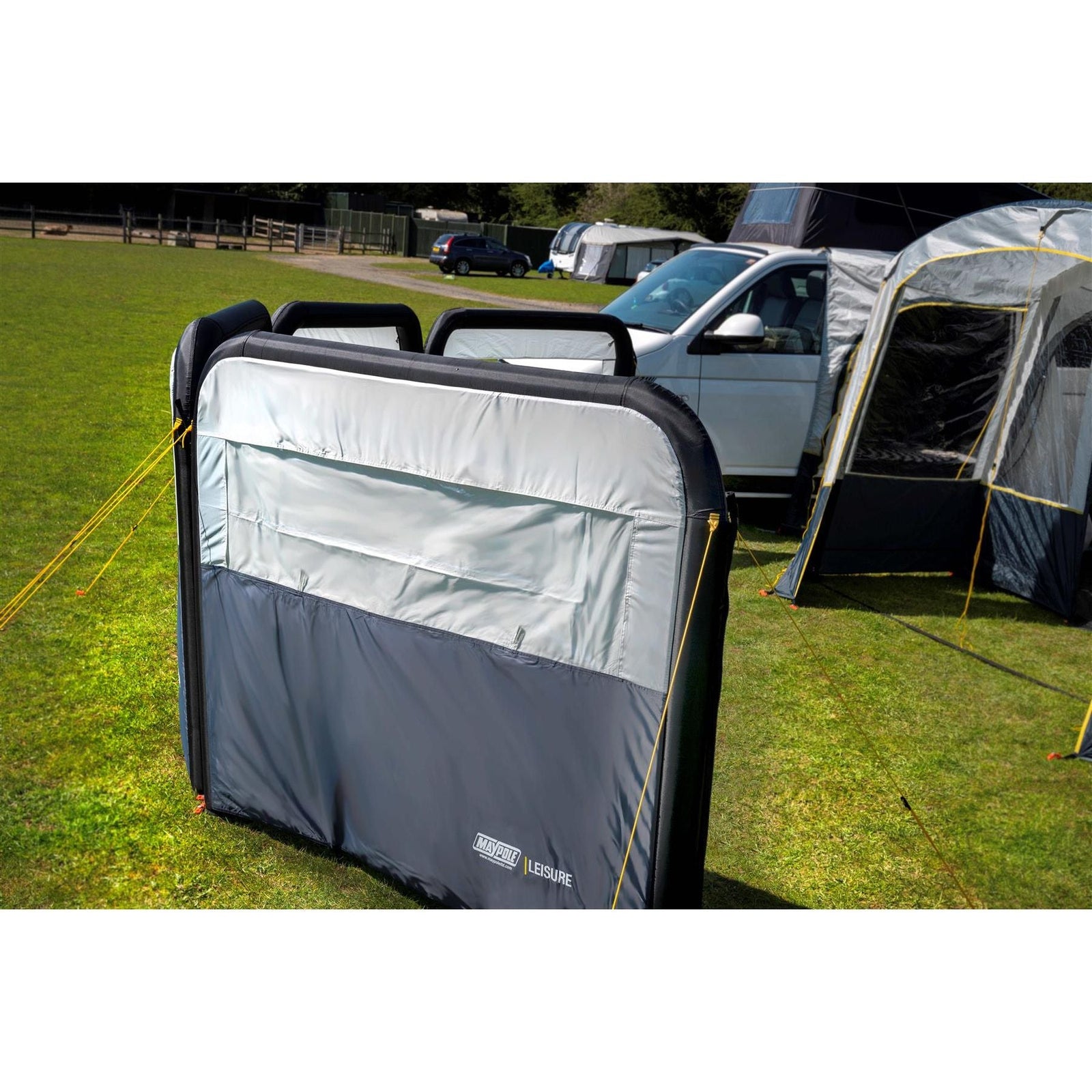 Maypole Air Shield Inflatable Camping Modular Windbreak - 3 Panel