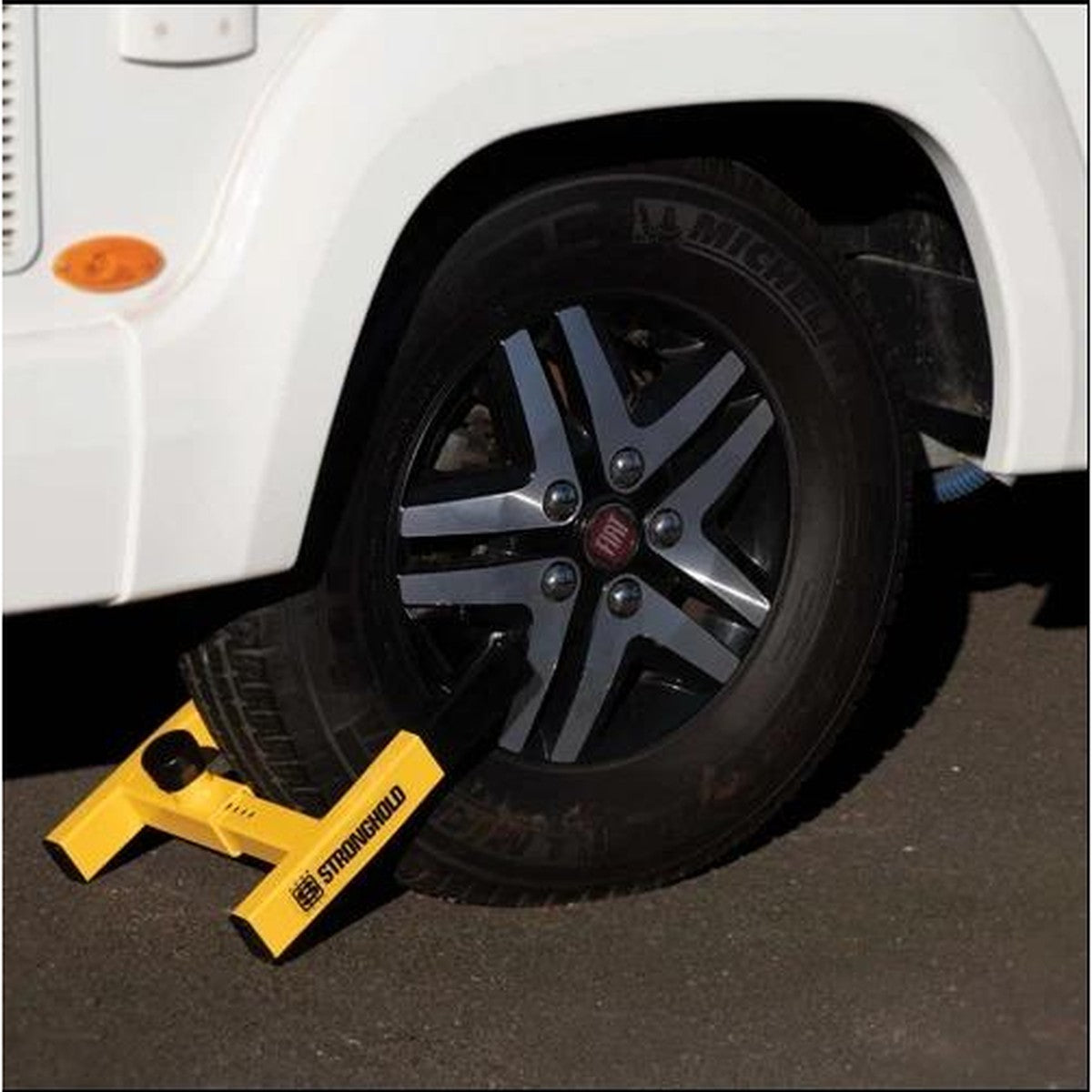 Stronghold Atlas Caravan Car Wheel Clamp Lock Sold Secure Tested Trailer