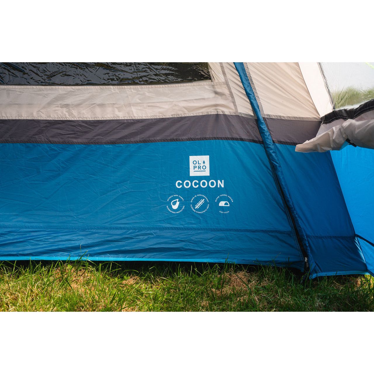 Olpro Cocoon v2 Campervan awning (Fibreglass Poles)