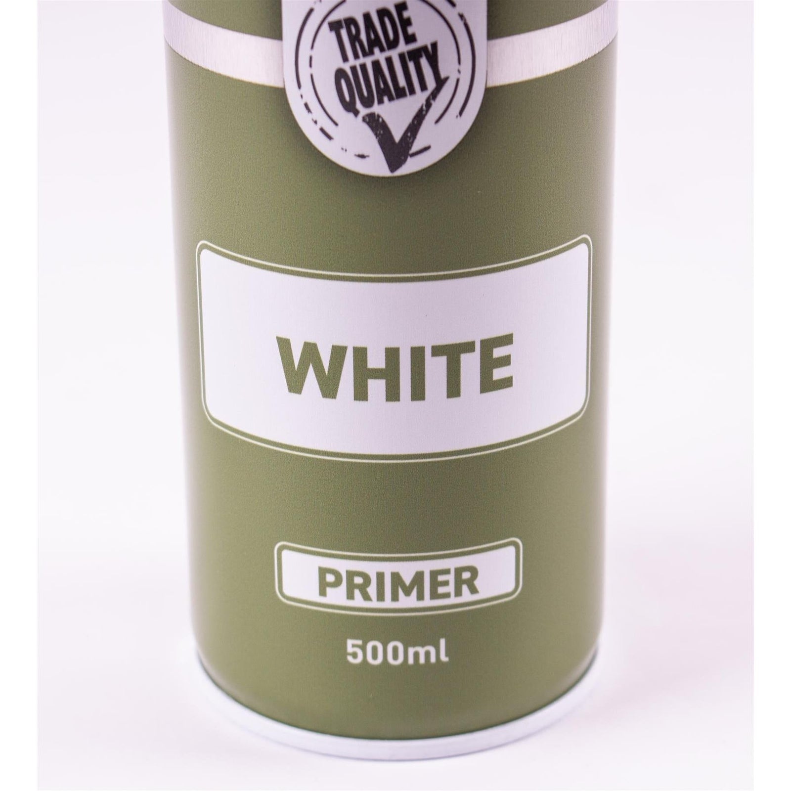 Autotek Professional White Primer 500ml Spray Paint High Coverage