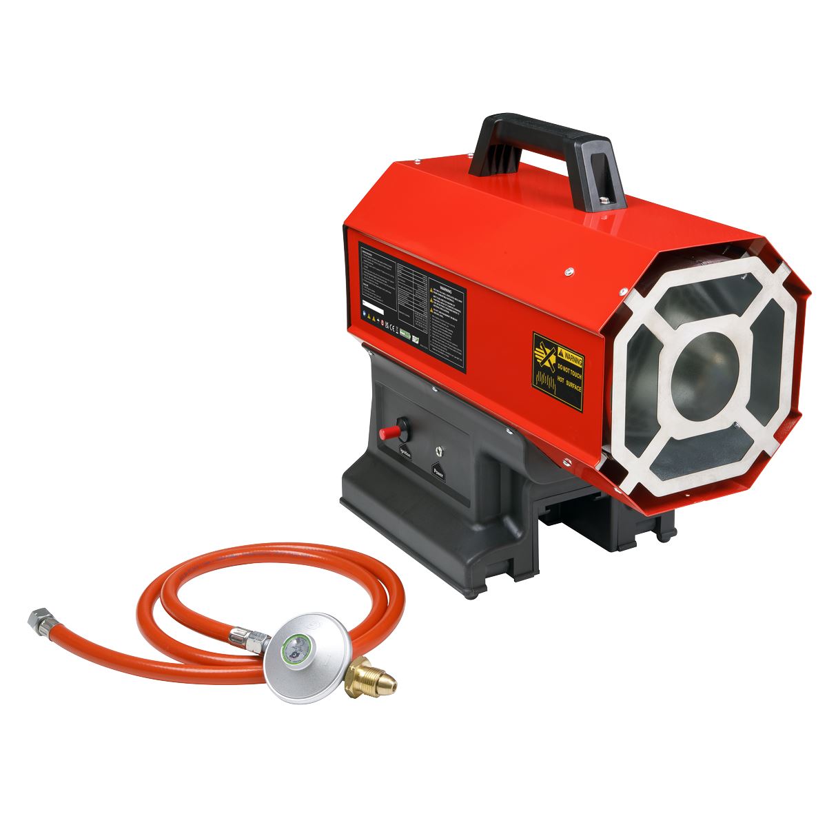 Sealey 2-in-1 Cordless/Corded Space Warmer® Propane Heater 30,000-68,000Btu/hr