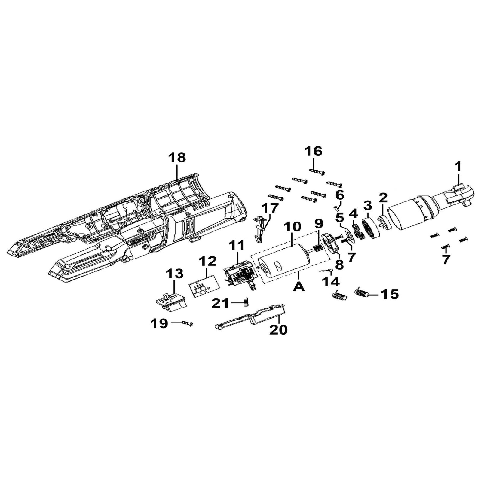 Sealey Planetary Carrier CP20VRW.02