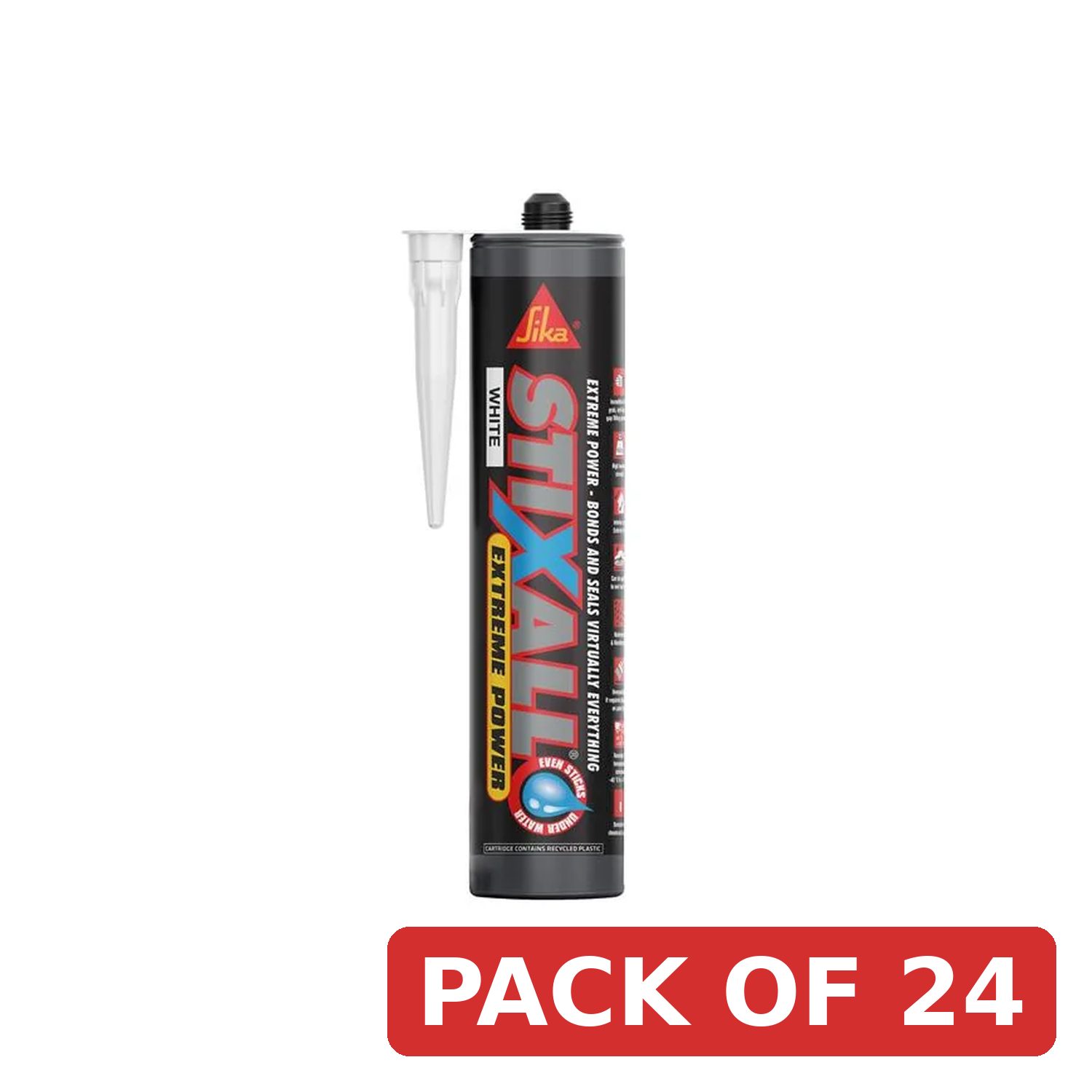 Everbuild Sika Stixall Extreme Power Cartridge Grey 290ml - 483109