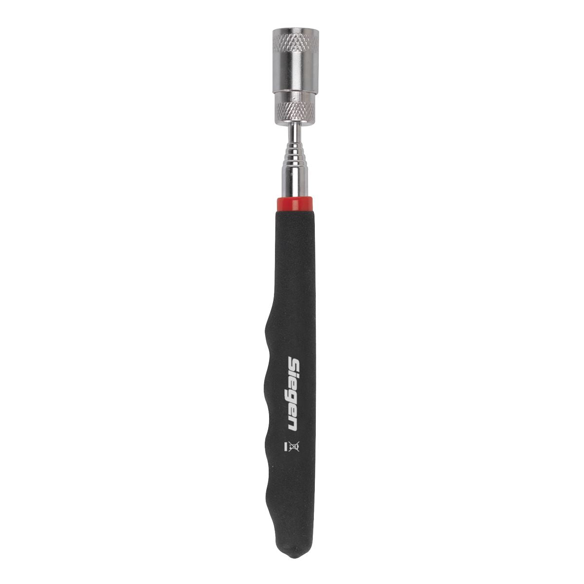 Seigen by Sealey Heavy-Duty Magnetic Pick-Up Tool with LED 3.6kg Capacity S0903