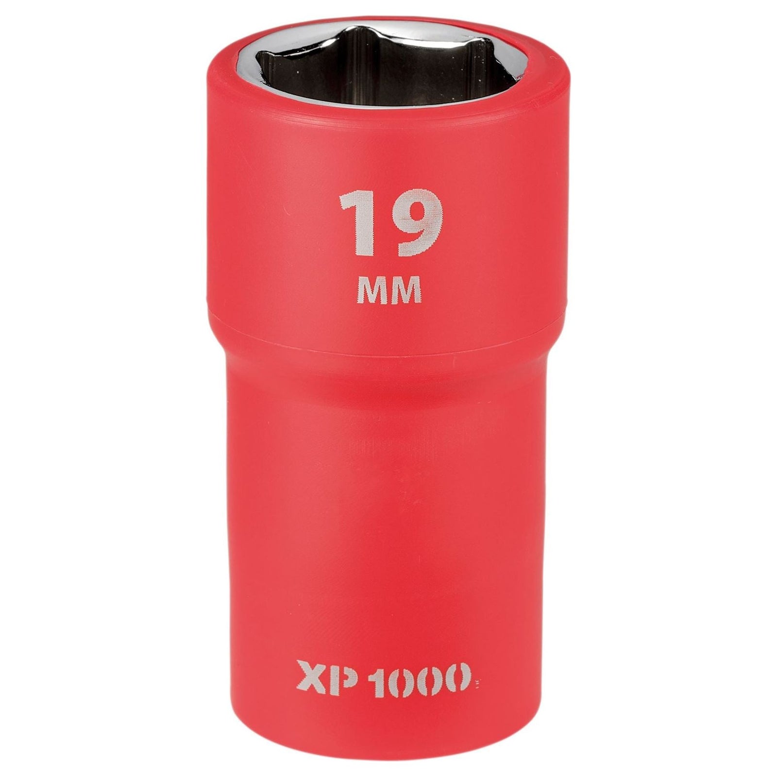 Draper XP1000 VDE Socket, 1/2" Sq. Dr., 19mm