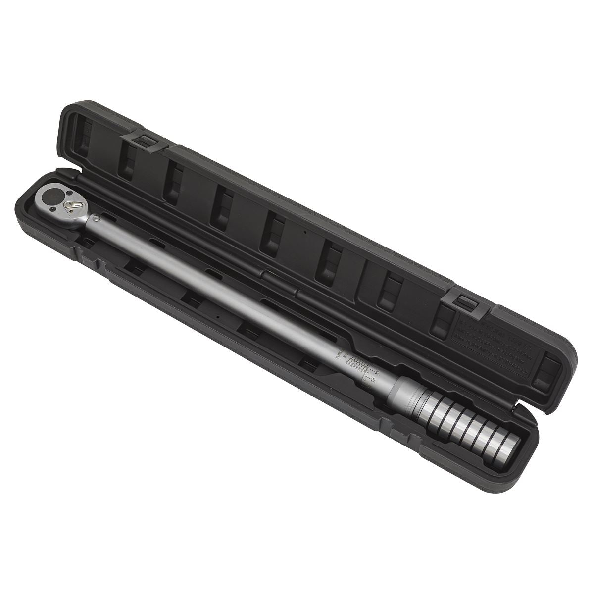 Sealey Torque Wrench Micrometer Style 1/2"Sq Drive 60-340Nm Calibrated STW704