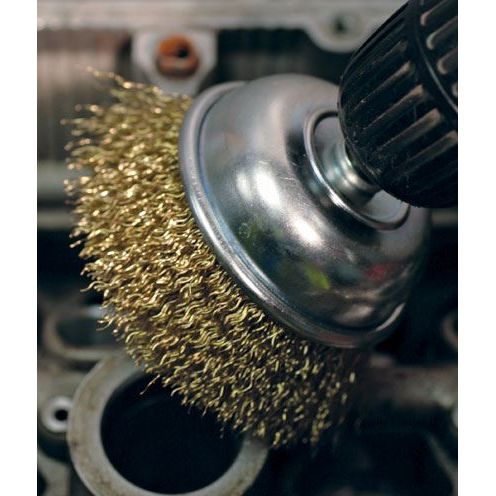 Laser Cup Brush with Quick Chuck 75mm 3147