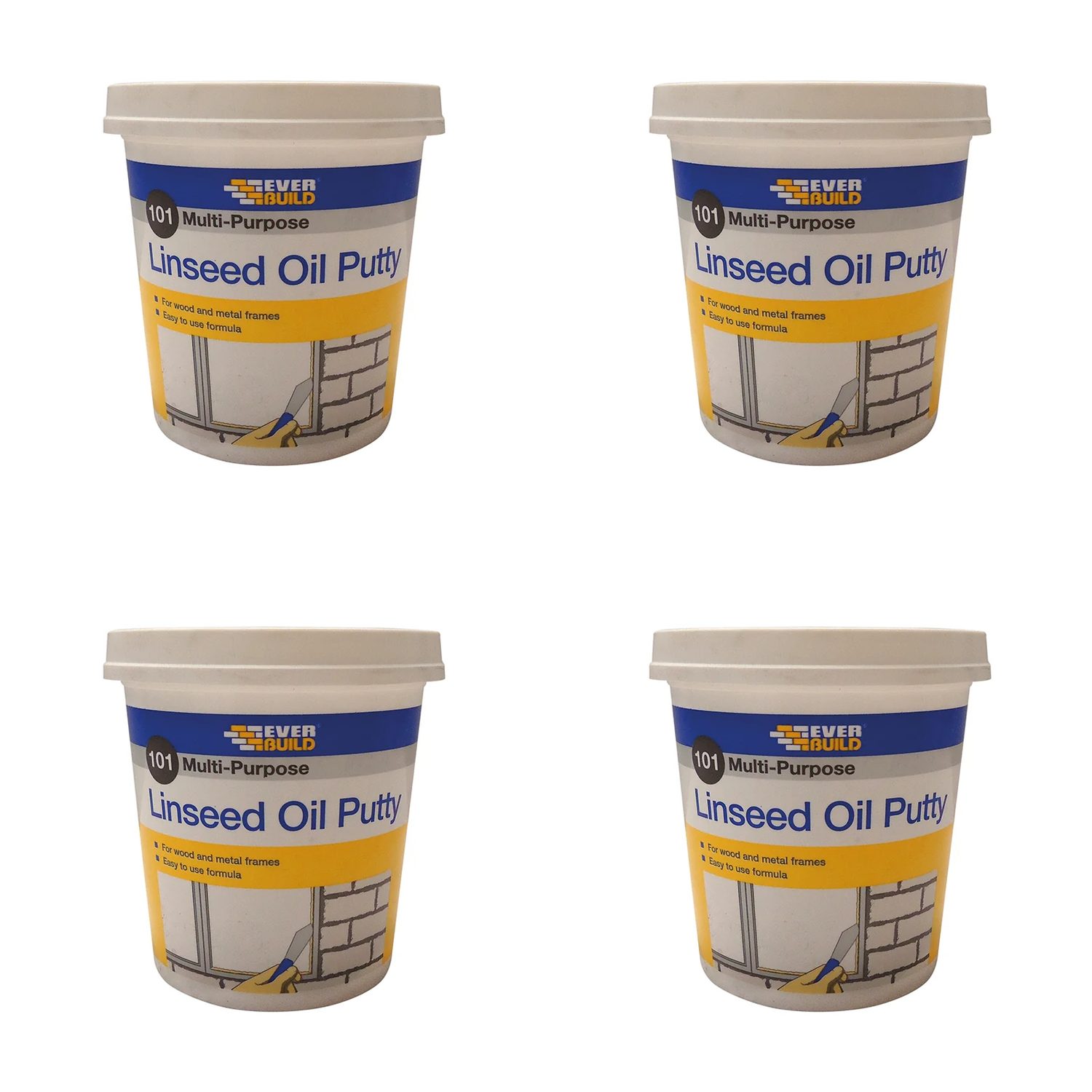 Everbuild Sika 101 Multi-Purpose Putty Natural 1kg - 480210