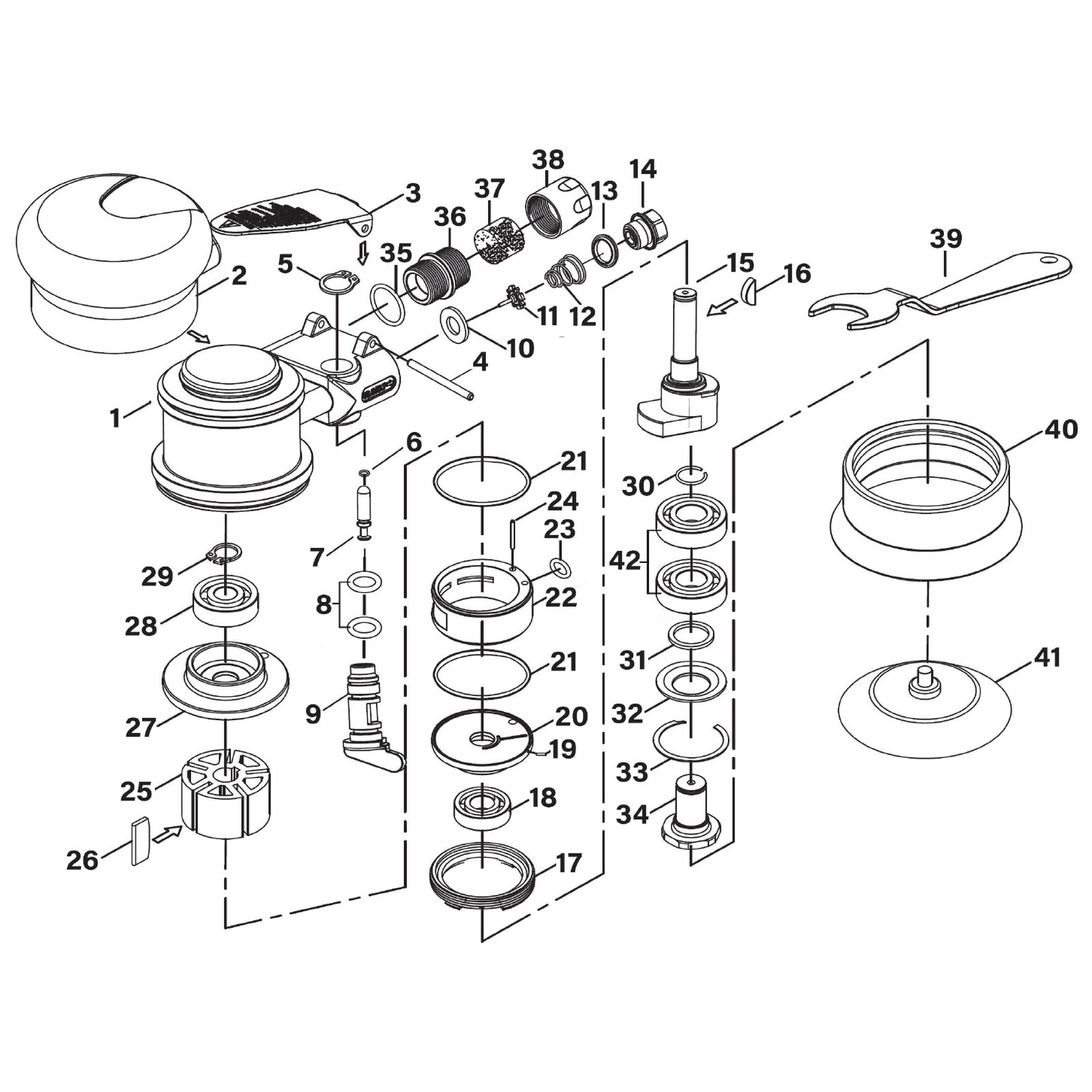 Sealey Switch valve GSA003.11