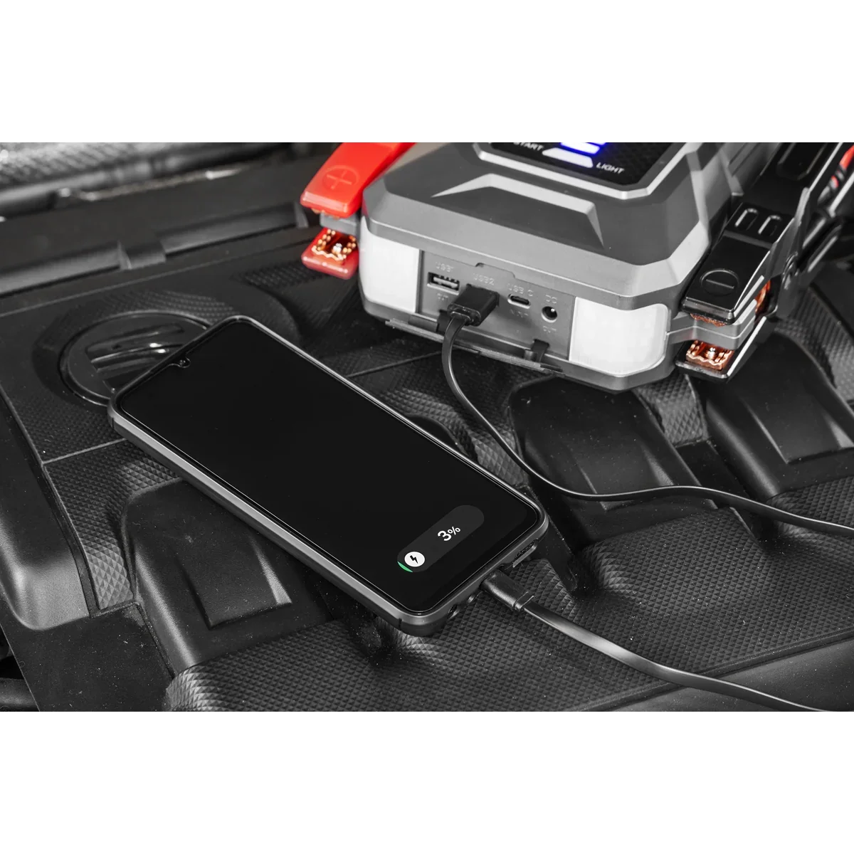 Sealey 12V Jump Starter Power Pack RS4000 4000A Peak