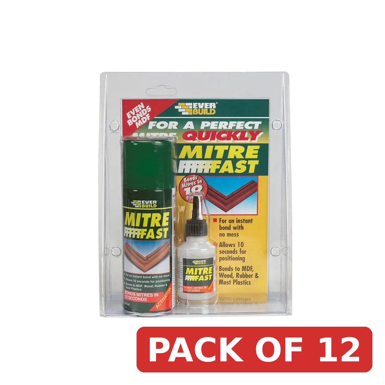Everbuild Sika 6pc Mitre Fast Kit Standard - 489755 set