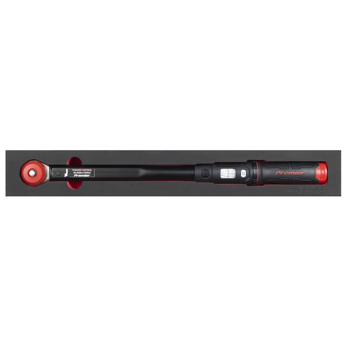 Sealey Micrometer Torque Wrench 40-200Nm STW924