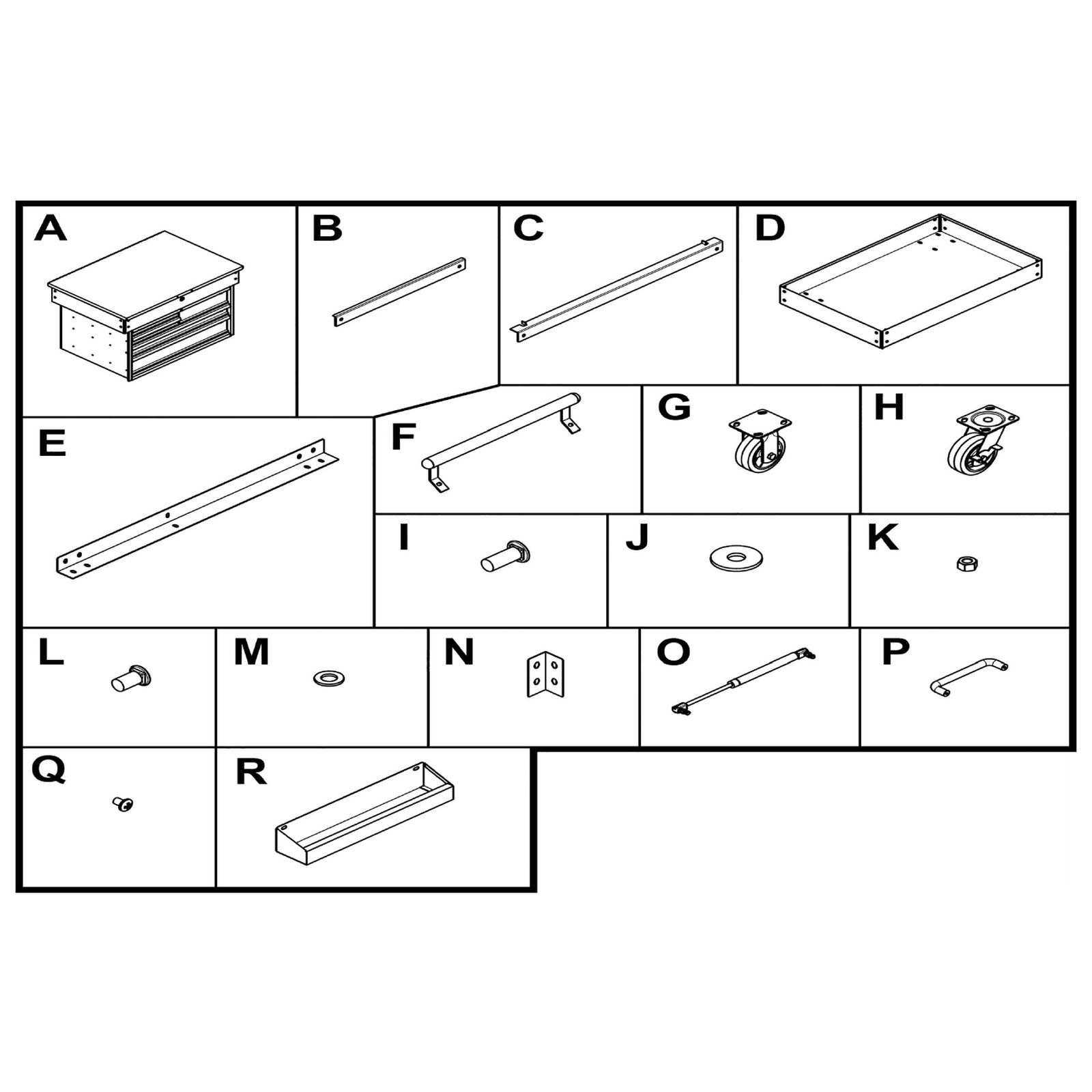 Sealey Corner Insert AP890M-14