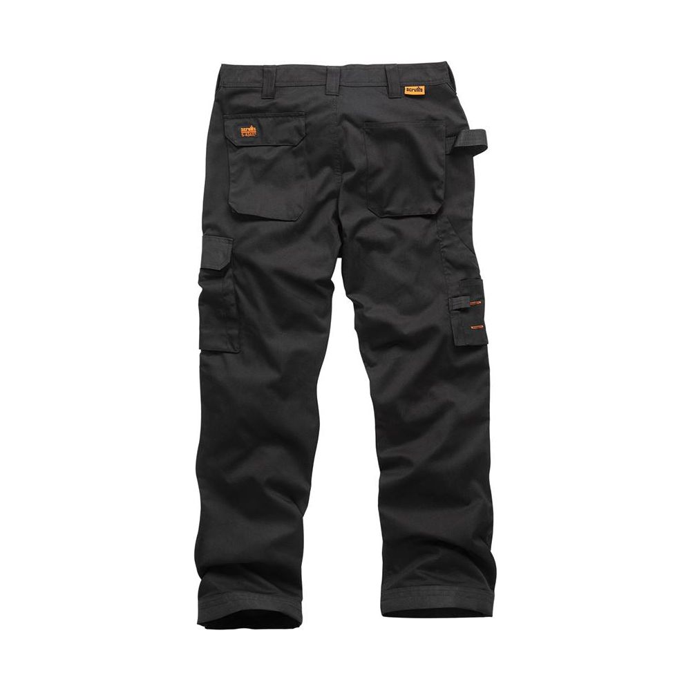 Scruffs Worker Trousers Black 36L