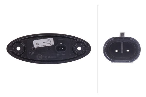 Hella Side Marker Light Wide High 2PS 344 690-617