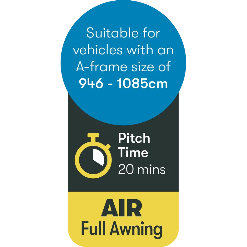 Westfield Galaxy 2 Air Full Caravan Awning