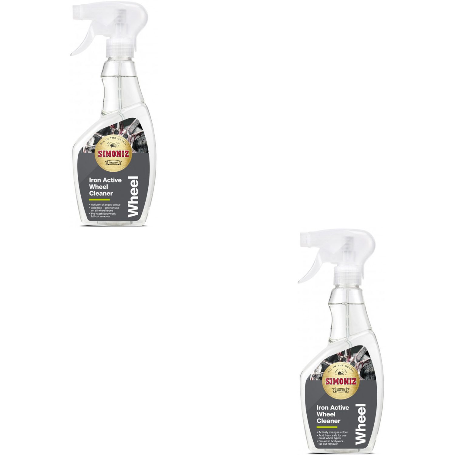 Simoniz 500ml Wheel Cleaner - Non-Corrosive Brake Dust Remover