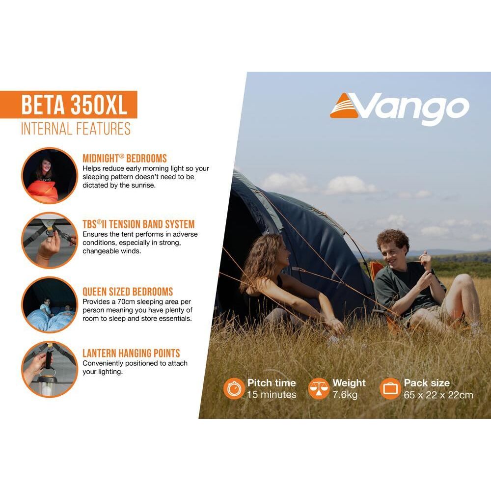 Vango Beta 350XL Tent Deep Blue