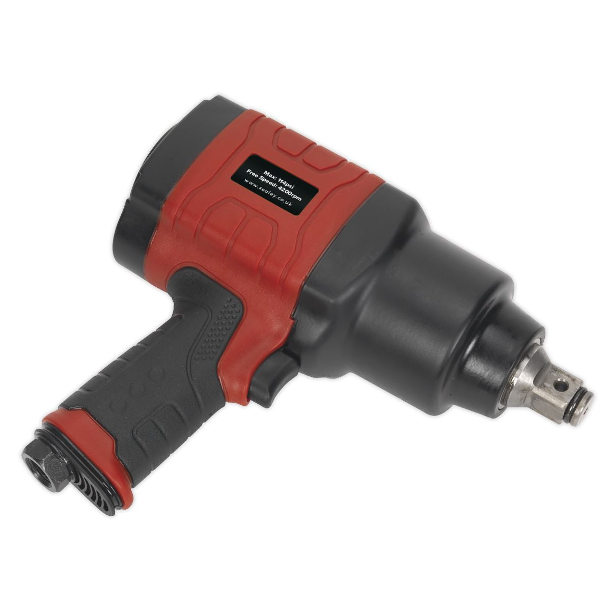 Sealey Composite Air Impact Wrench 3/4"Sq Drive Twin Hammer GSA6004
