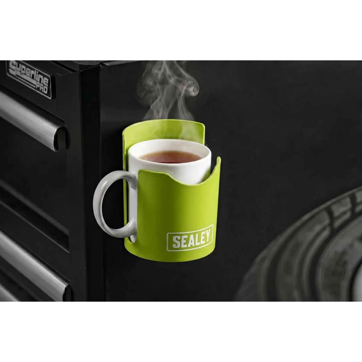 Sealey Magnetic Cup/Can Holder - Green