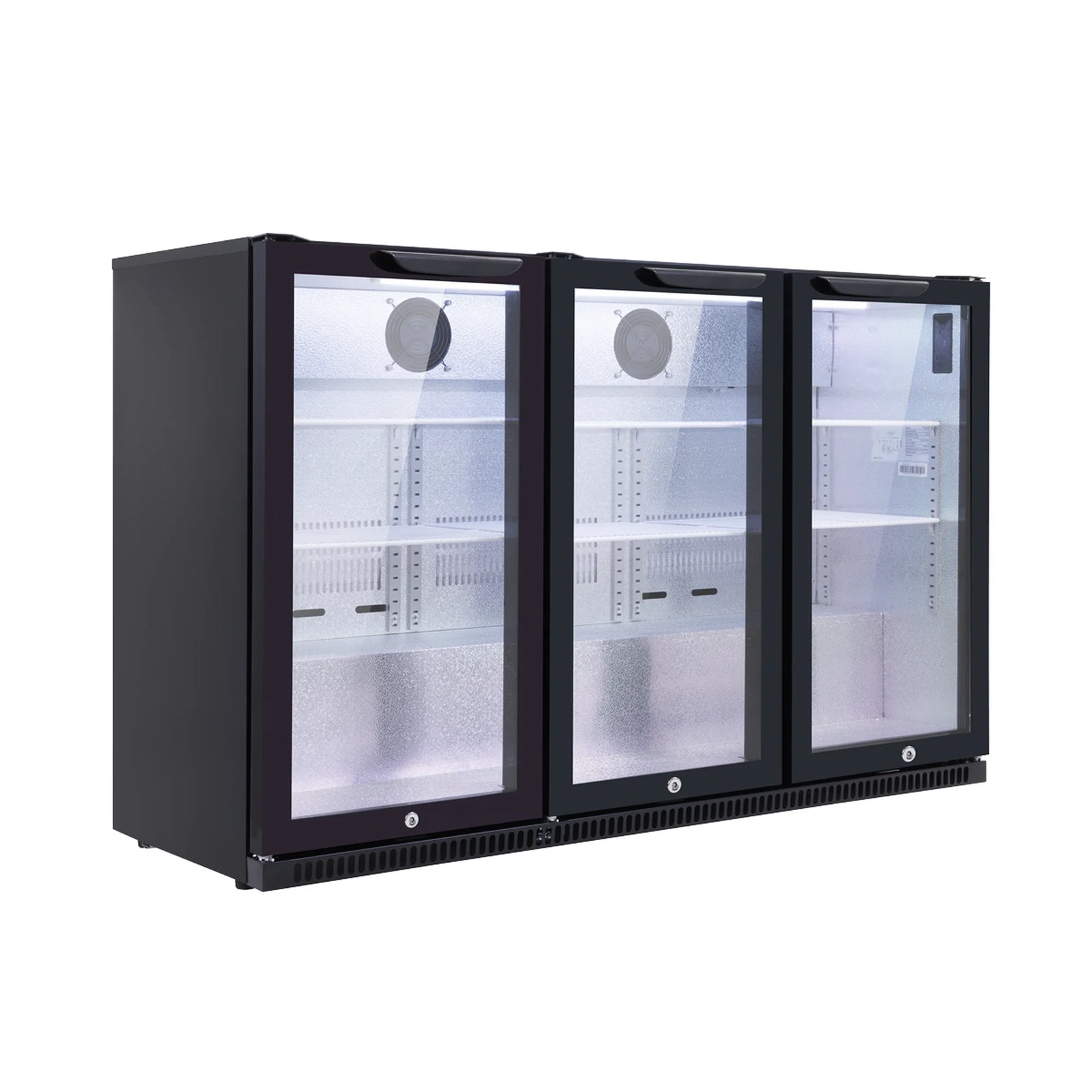 Baridi Back Bar Drinks Fridge Cooler DH336 307L Black