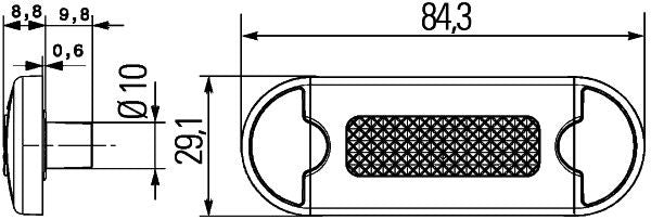 Hella Door Entry Light 2XT 959 510-467