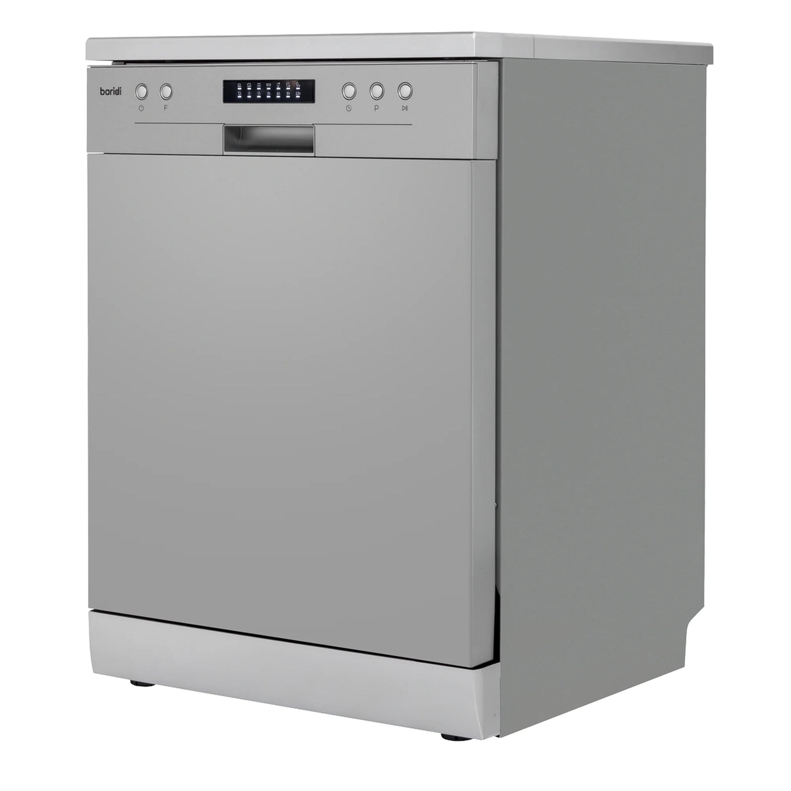 Baridi Freestanding Dishwasher DH280 60cm 13 Place Settings Silver