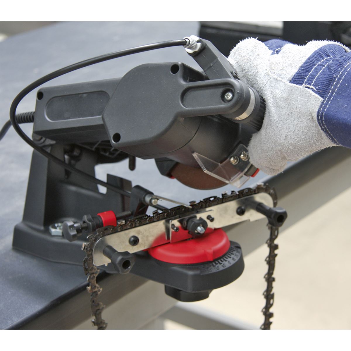 Sealey Chainsaw Blade Sharpener Quick Locating 85W SMS2002C