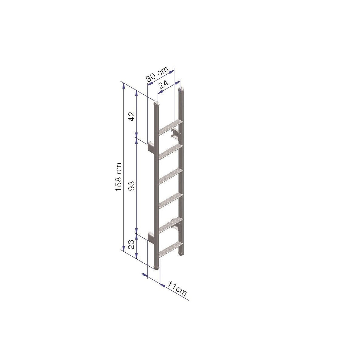 Thule Ladder Deluxe 6 Steps 307496