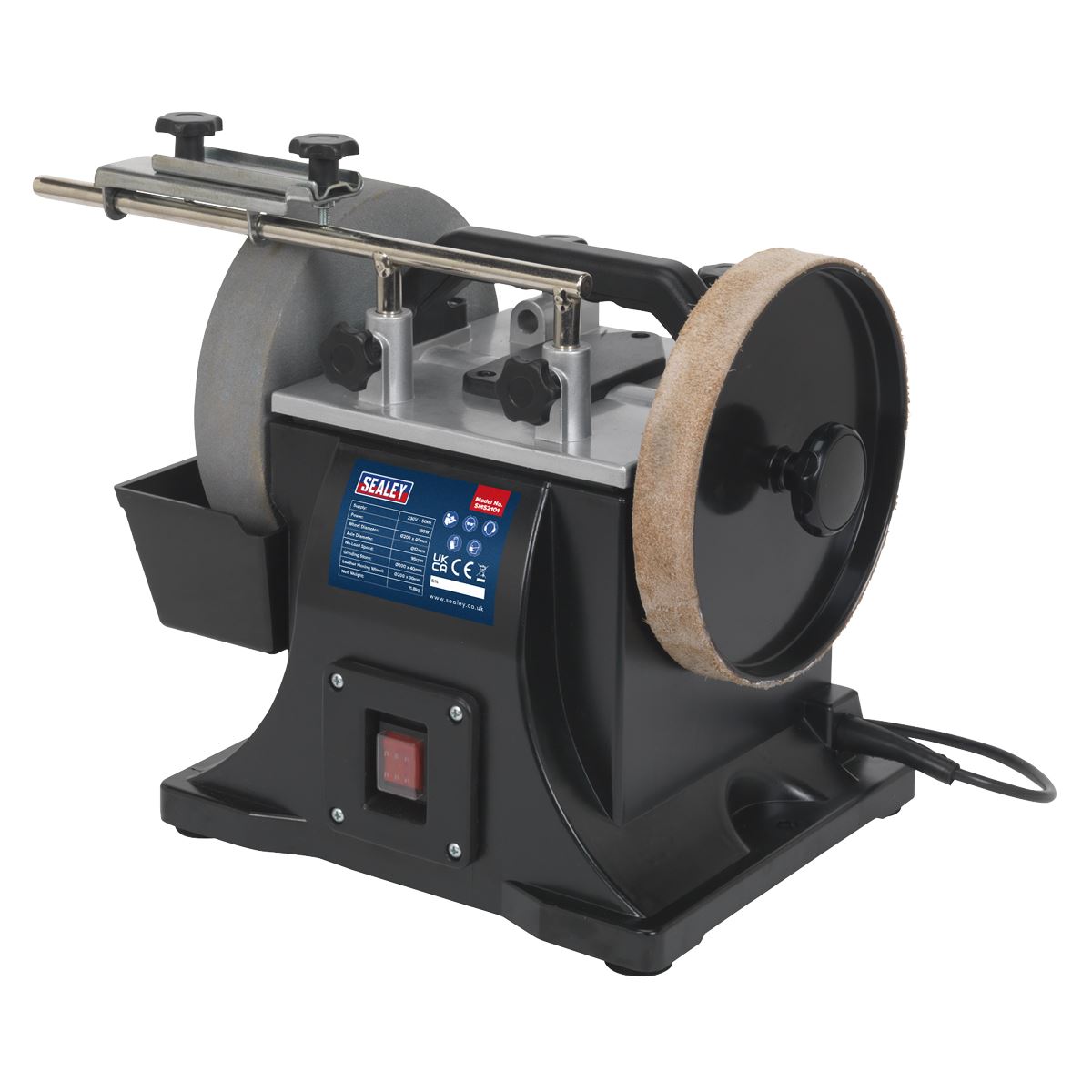 Sealey Sharpener200mm with Honing Wheel SMS2101