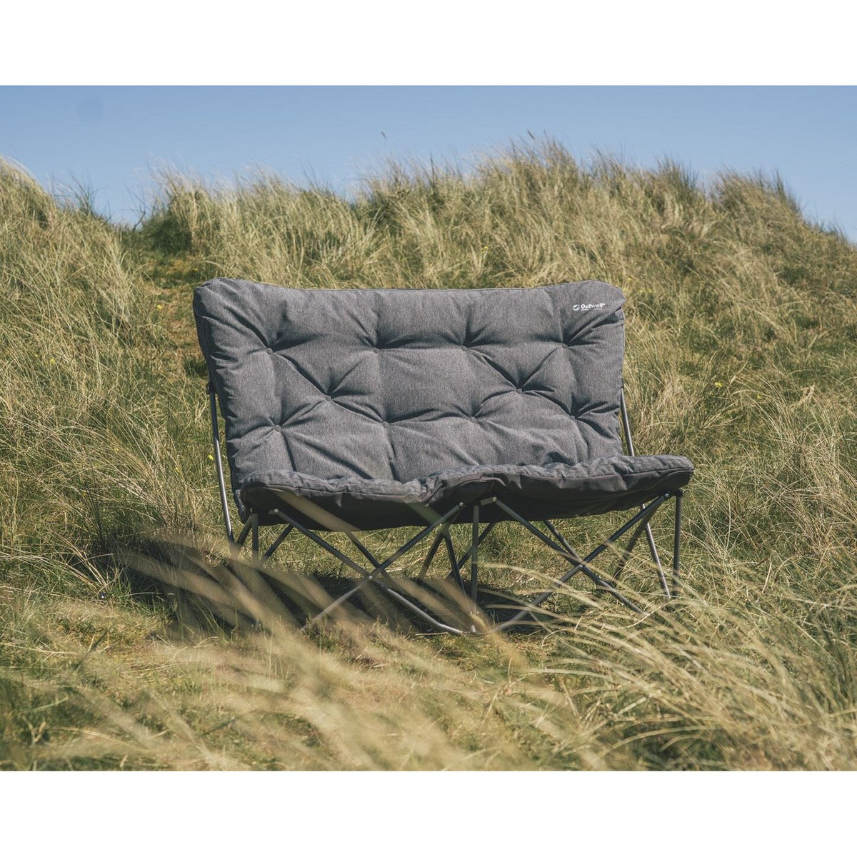 Outwell Fremont Lake Sofa Padded Foldable Two Seater Chair Camping