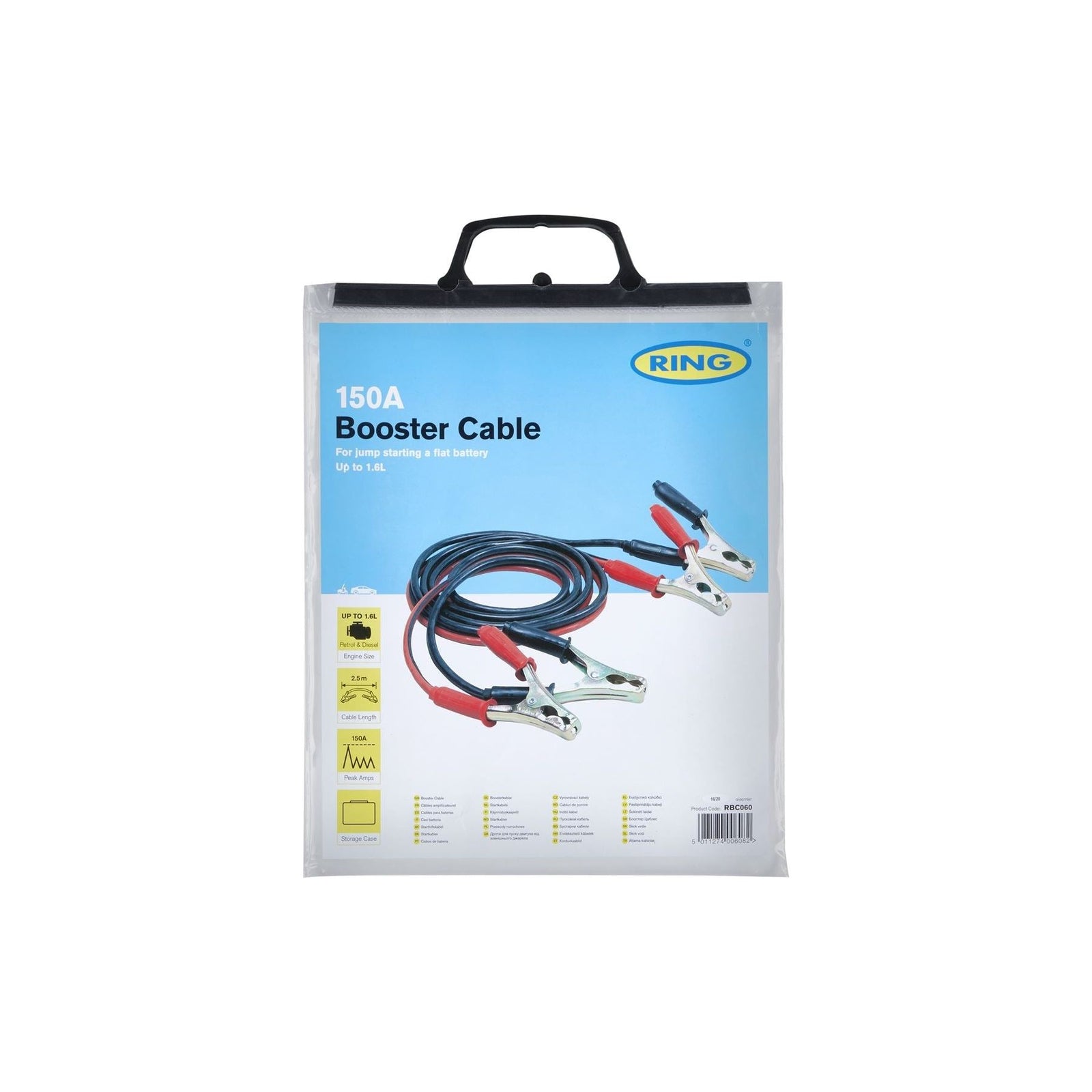 Ring Automotive RBC060 6mmA² 2.5M Non-Insulated Plastic Bag - 100 Amps
