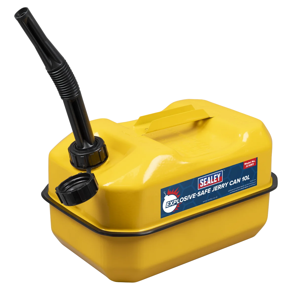 Sealey Explosive-Safe Jerry Can 10L - Yellow