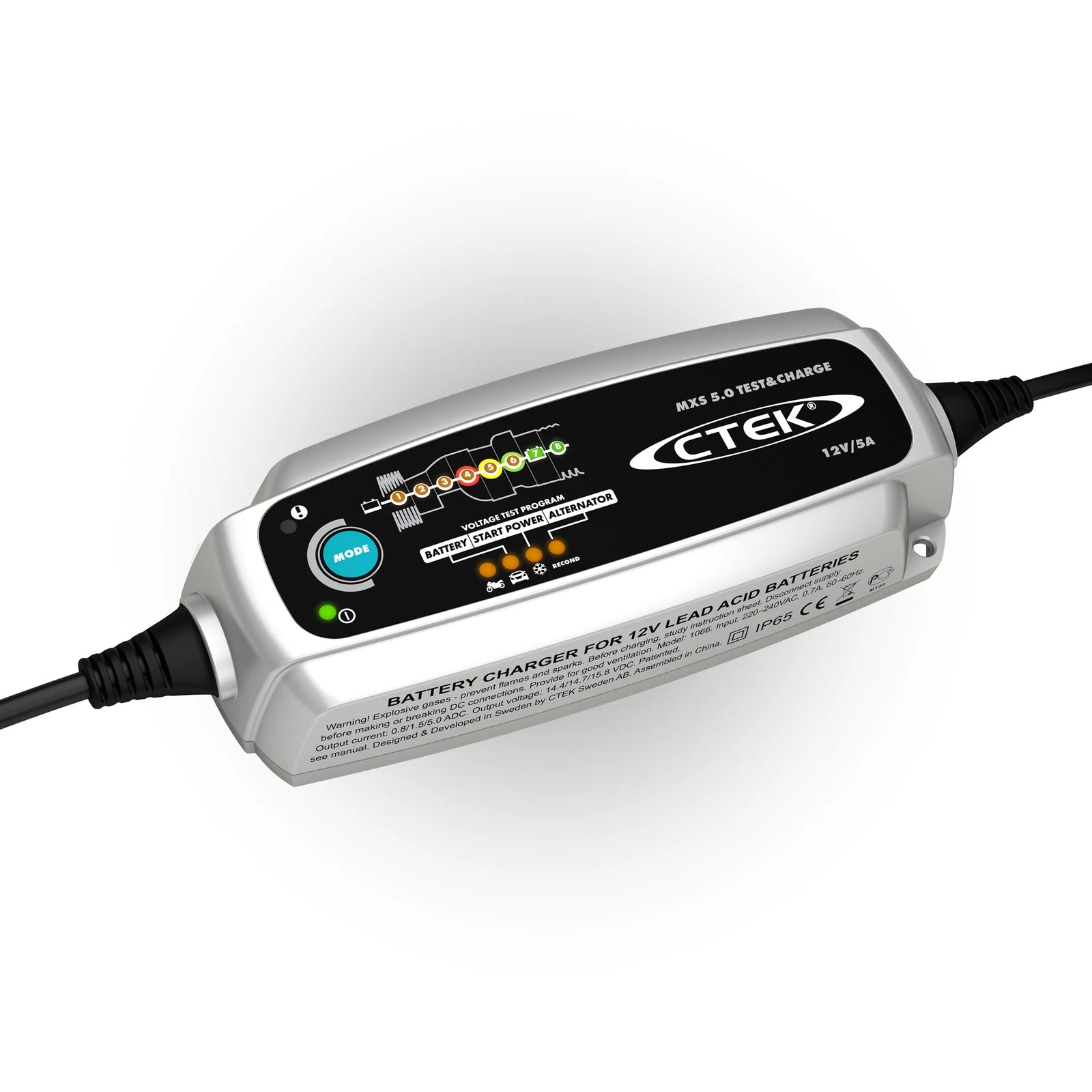 CTEK MXS 5.0 TEST & CHARGE Battery Charger