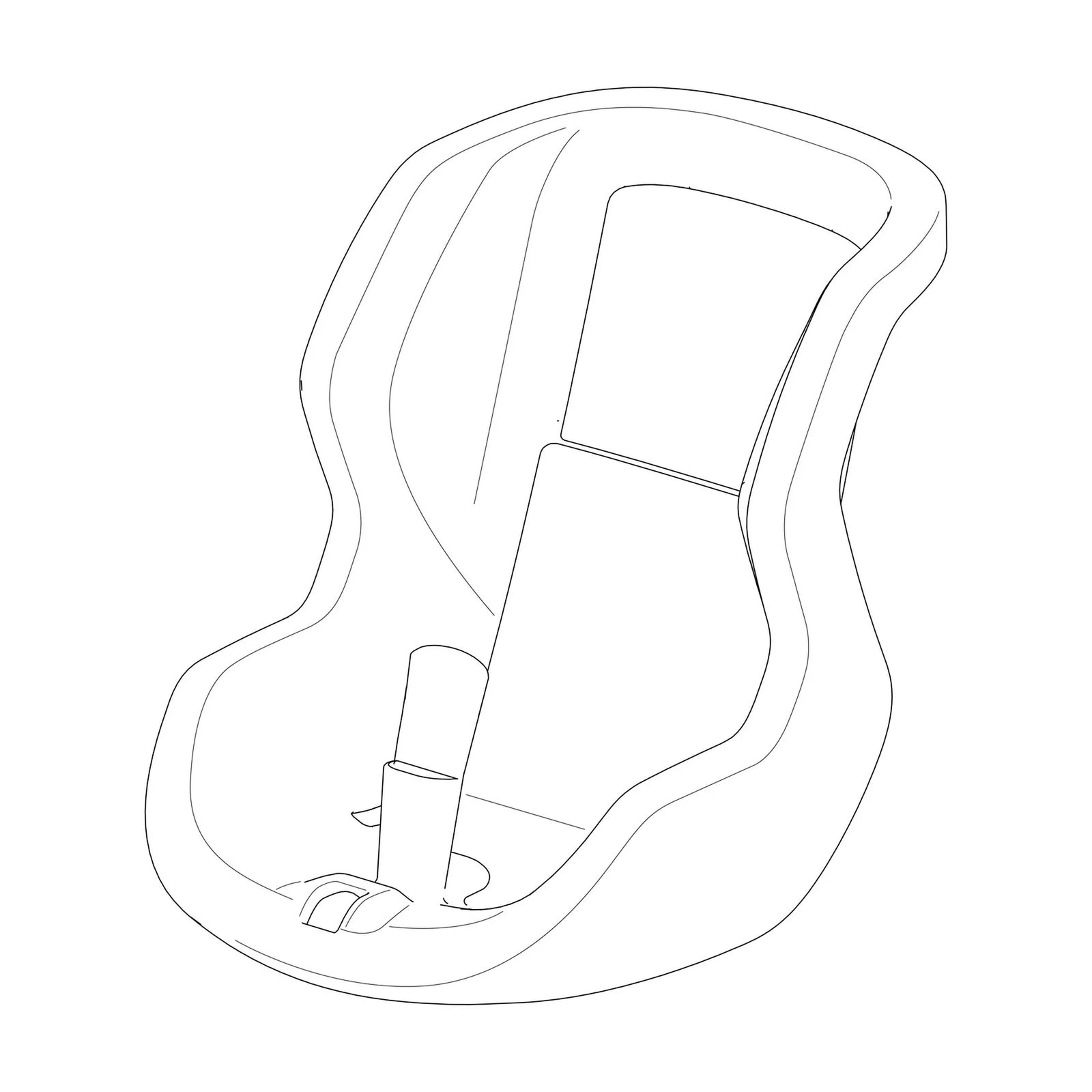 Thule Black Cover Sleeve - Elm RWF Spare Part