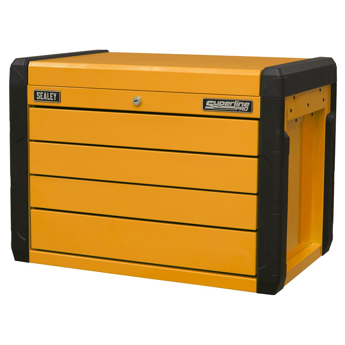 Superline Pro Superline PRO Push-to-Open Topchest 4-Drawer - Orange APPD4O