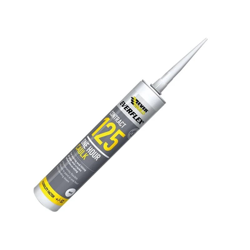 Everbuild Sika SikaSeal® One Hour Caulk White 300ml - 879014